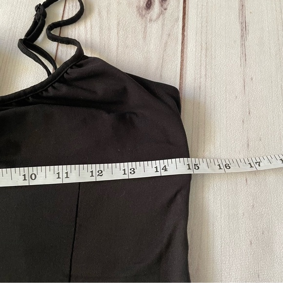 Whimsigoth Babydoll Slip Dress Women’s L Black Preppy Dark Romance Arna Midi - Picture 13 of 16